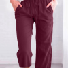 1b6c0026c9e15026542ff7ba825724ae-1 Women's Casual Summer Linen Pants High Waisted Loose Yoga Sweatpants Crop Pants with Pockets