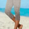 Vacation Abstract Tight Leggings