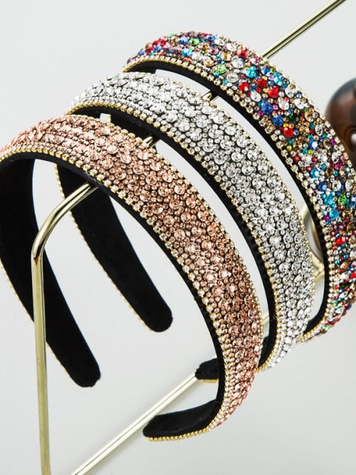 Trendy Korea Style Rhinestone Anti-Slip Headband