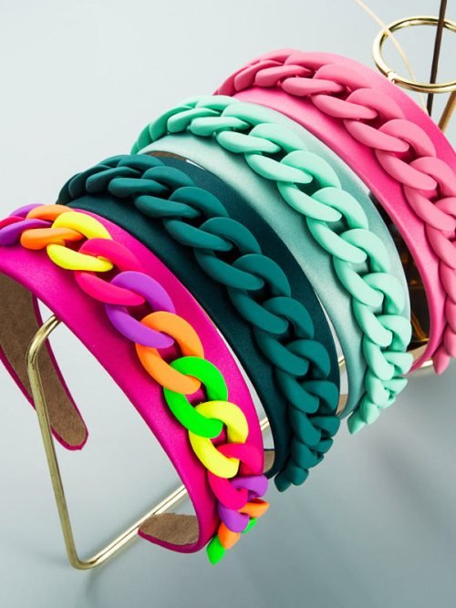 Fashionable Macaron Color Headband Hairband Headpiece Hair Accessary for Women Girl