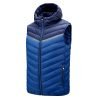 O1CN01M0mR6f1aQtdTYi6ML_2212029483325-0-cib.jpg Color-blocked padded vest with a hat, short style, and added cotton.