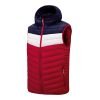 O1CN01NzTW3o1aQtdbQRPJs_2212029483325-0-cib.jpg Color-blocked padded vest with a hat, short style, and added cotton.