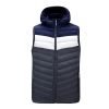 O1CN01QTAmIb1aQtddtvmkJ_2212029483325-0-cib.jpg Color-blocked padded vest with a hat, short style, and added cotton.