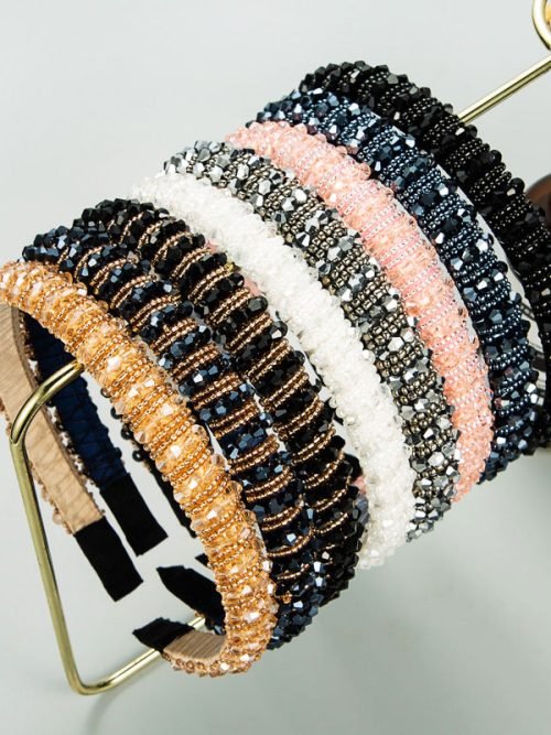 O1CN01RWAkam2LDsIhr3bKa__2206398079659-0-cib_c20c9108-7ad7-4091-8acd-29848dce48eb.jpg Bling Artificial Crystal Hoop Beads Headband Party Hair Accessary for Women Girl 12mm