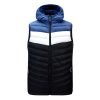O1CN01nH4ggJ1aQtdYnEAA3_2212029483325-0-cib.jpg Color-blocked padded vest with a hat, short style, and added cotton.