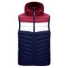 O1CN01syYE5V1aQtdSvl4gZ_2212029483325-0-cib.jpg Color-blocked padded vest with a hat, short style, and added cotton.