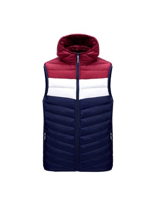O1CN01syYE5V1aQtdSvl4gZ_2212029483325-0-cib-3.jpg Color-blocked padded vest with a hat, short style, and added cotton.