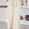 gclsnm1683192339446-1 Women's Wide Leg Pants Trousers Black White Blue Fashion Casual Daily Side Pockets Wide Leg Full Length Comfort Plain S M L XL 2XL