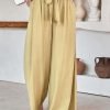 nlogbx1683192337729-1 Women's Wide Leg Pants Trousers Black White Blue Fashion Casual Daily Side Pockets Wide Leg Full Length Comfort Plain S M L XL 2XL