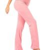 Women's Wide Leg Flared Pants Pants Trousers Black Pink Red Fashion Casual Daily Wide Leg Full Length Comfort Plain S M L XL